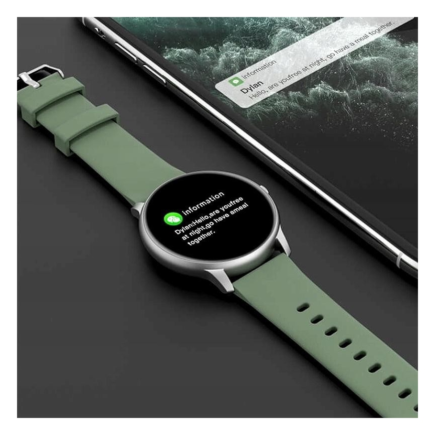 Xiaomi IMILAB Bluetooth Smart Watch KW66 IP68 zelená