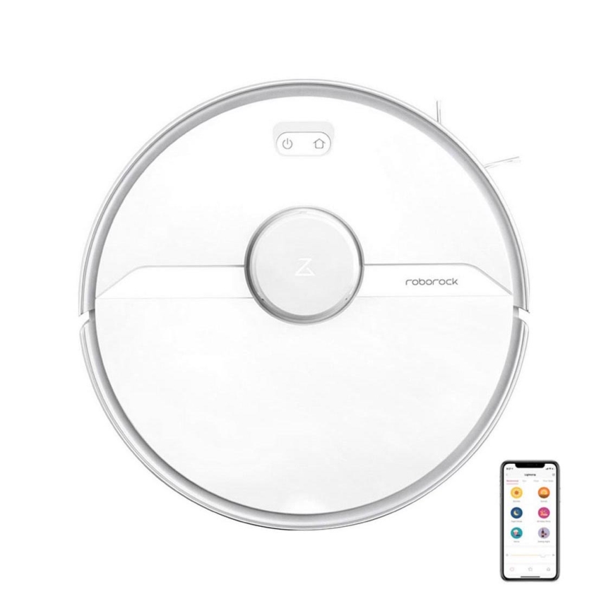 Xiaomi - Inteligentný robotický vysávač ROBOROCK S6 Pure 58W Wi-Fi biela