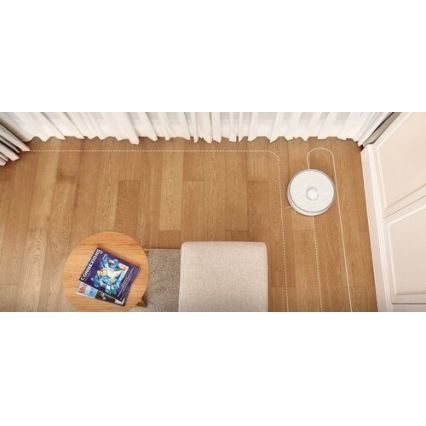 Xiaomi - Inteligentný robotický vysávač ROBOROCK S6 Pure 58W Wi-Fi biela