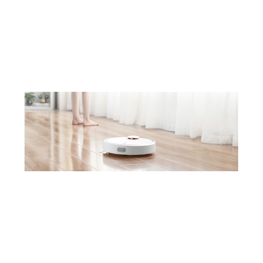 Xiaomi - Inteligentný robotický vysávač ROBOROCK S6 Pure 58W Wi-Fi biela