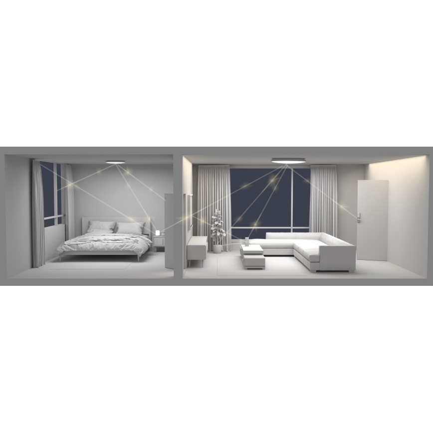 Xiaomi  - LED Stmievateľné stropné svietidlo LED/45W/230V CRI 95 IP50 Wi-Fi/Bluetooth