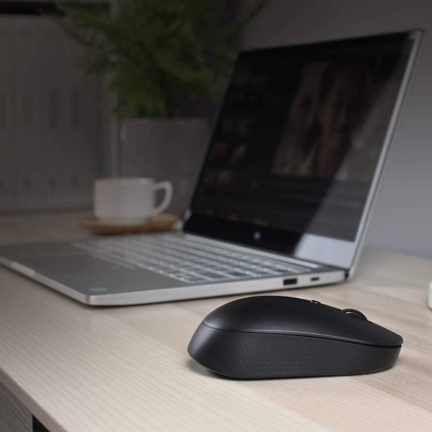 Xiaomi Mi Dual Mode Wireless Mouse Silent Edition 1300 DPI čierna Bluetooth