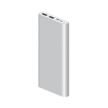 Xiaomi Mi PowerBank 3 Fast Charge 10000mAh strieborná