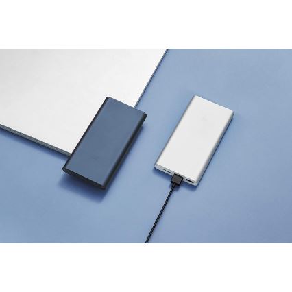 Xiaomi Mi PowerBank 3 Fast Charge 10000mAh strieborná