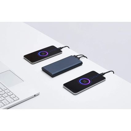 Xiaomi Mi PowerBank 3 Fast Charge 10000mAh strieborná