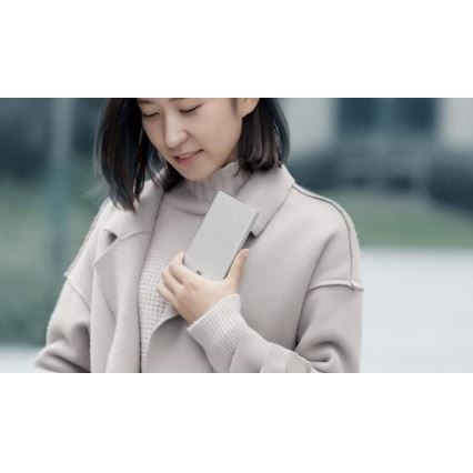Xiaomi Mi PowerBank 3 Fast Charge 10000mAh strieborná