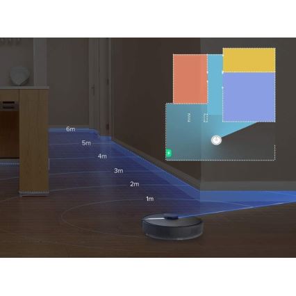 Xiaomi Smart Roborock S6 Pure 58W Wi-Fi čierna