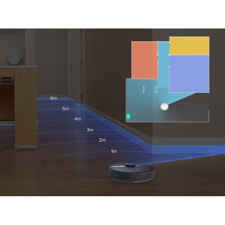Xiaomi Smart Roborock S6 Pure 58W Wi-Fi čierna