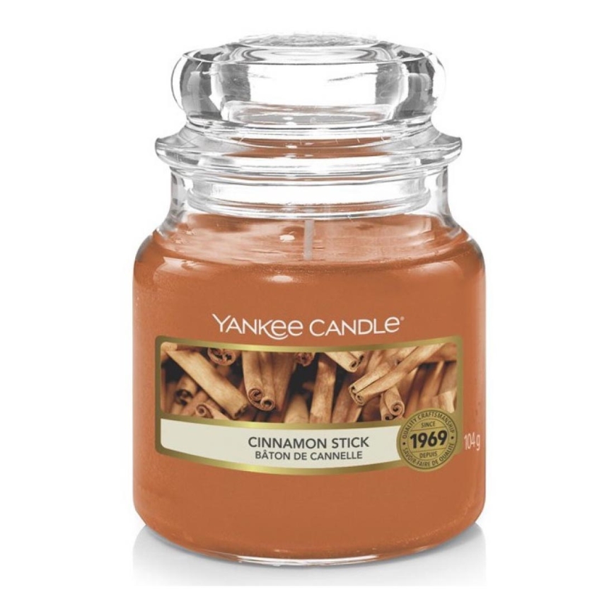 Yankee Candle - Vonná sviečka CINNAMON STICK malá 104g 20-30 hod.