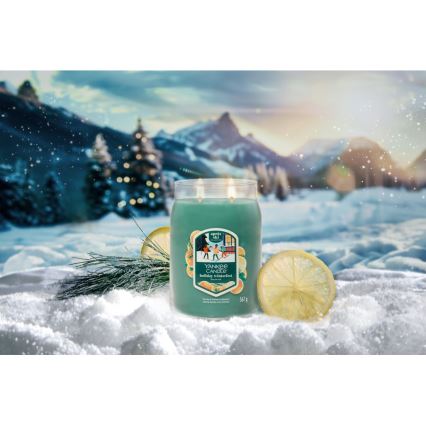 Yankee Candle - Vonná sviečka HOLIDAY WINTERFEST veľká 567g 60-90 hod.