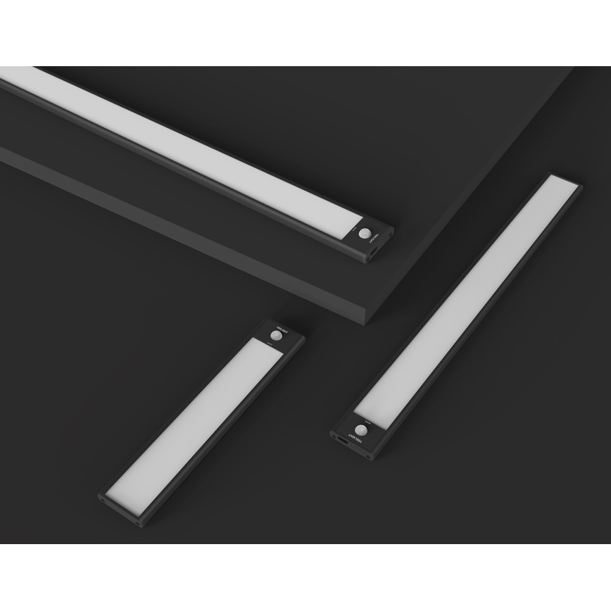 Yeelight - LED Stmievateľné nabíjacie osvetlenie nábytku so senzorom LED/2,3W/1500 mAh 4000K 40 cm čierna