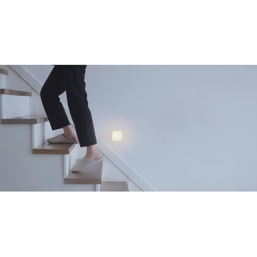 Yeelight - LED Nočné svetlo so senzorom PLUGIN LED/0,5W/230V