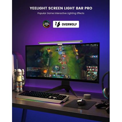 Yeelight - LED RGB Stmievateľné osvetlenie monitora LED/10W/230V IP50 CRI95