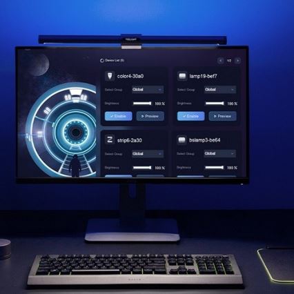 Yeelight - LED RGB Stmievateľné osvetlenie monitora LED/10W/230V IP50 CRI95