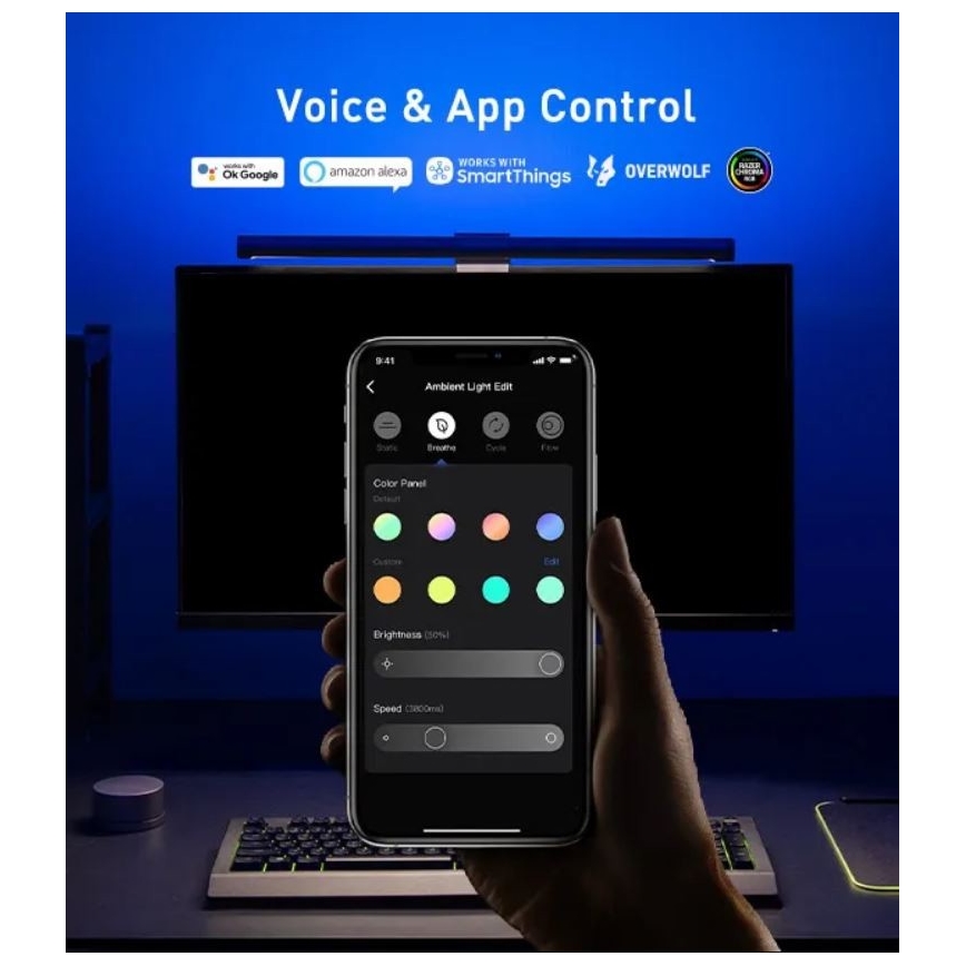 Yeelight - LED RGB Stmievateľné osvetlenie monitora LED/10W/230V IP50 CRI95
