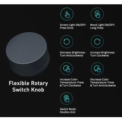 Yeelight - LED RGB Stmievateľné osvetlenie monitora LED/10W/230V IP50 CRI95