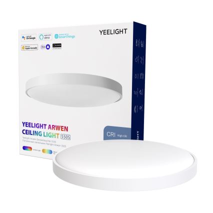 Yeelight - LED RGB Stmievateľné stropné svietidlo ARWEN 550S LED/50W/230V CRI 90 + diaľkové ovládanie Wi-Fi/BT