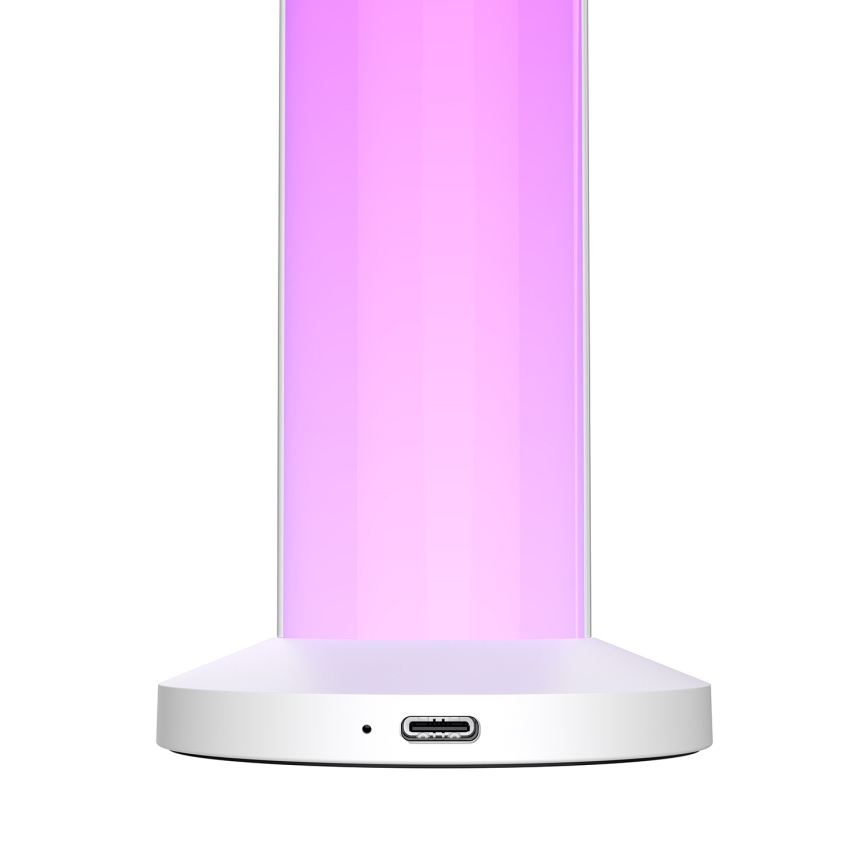 Yeelight - LED RGBW Stmievateľná nabíjacia stolná lampa LED/5W/1800 mAh biela