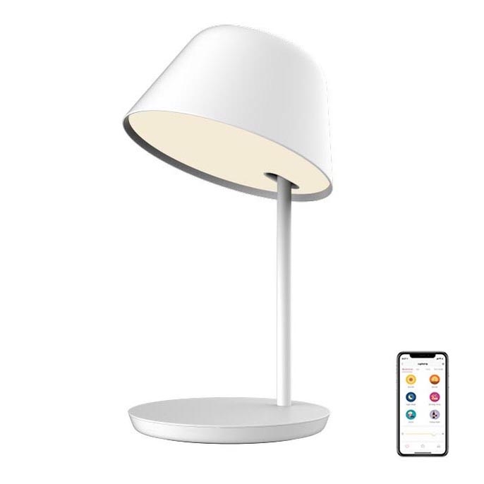 Yeelight - LED Stmievateľná stolná lampa s bezdrôtovým nabíjaním Staria Bedside Lamp Pro LED/20W/230V Wi-Fi