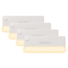 Yeelight - SADA 4x LED Osvetlenie nábytku so senzorom LED/0,15W/5V 2700K