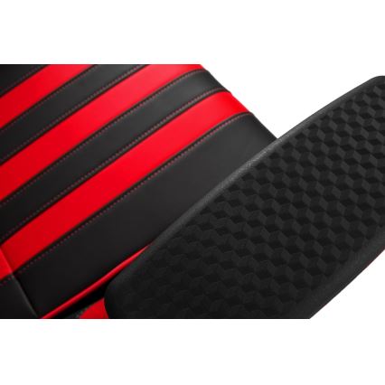 Yenkee - Herná stolička čierna/červená