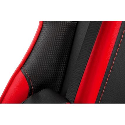 Yenkee - Herná stolička čierna/červená