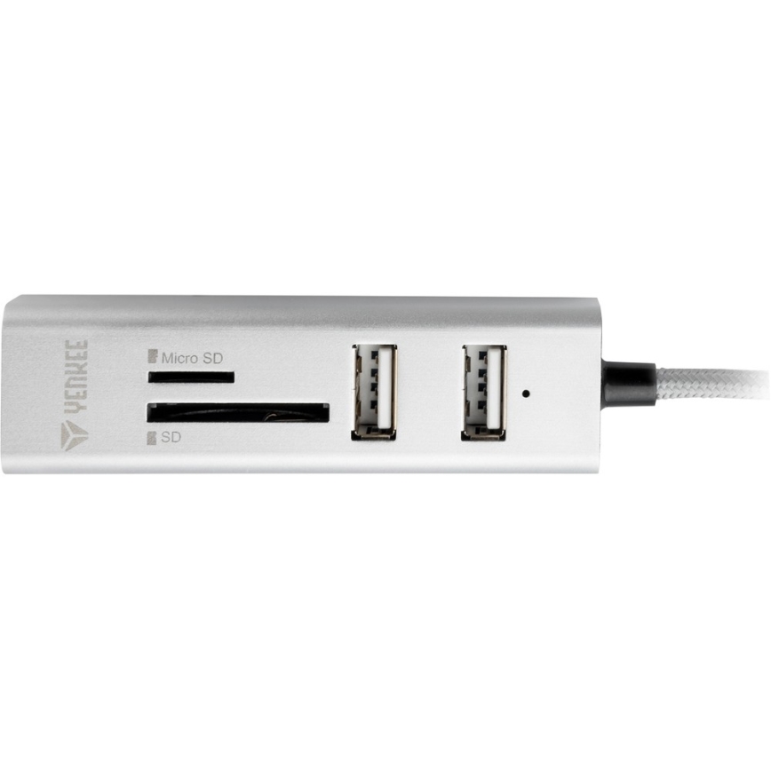 Yenkee - USB Rozbočovač 2.0 a čítačka kariet