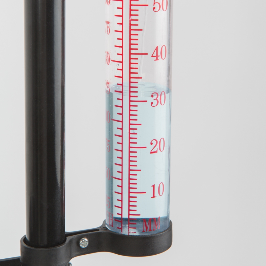 Záhradná meteorologická stanica 3v1 145 cm čierna