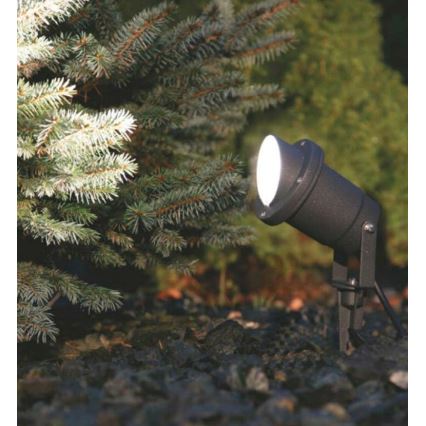 Nowodvorski 3401 - Zahradný reflektor  BUSH - 1xGU10/35W/230V
