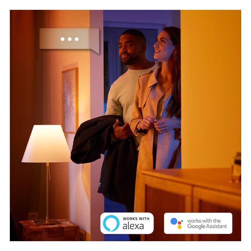 Základná sada Philips Hue STARTER KIT 2xE27/9W 2700K + zariadenie k prepojeniu