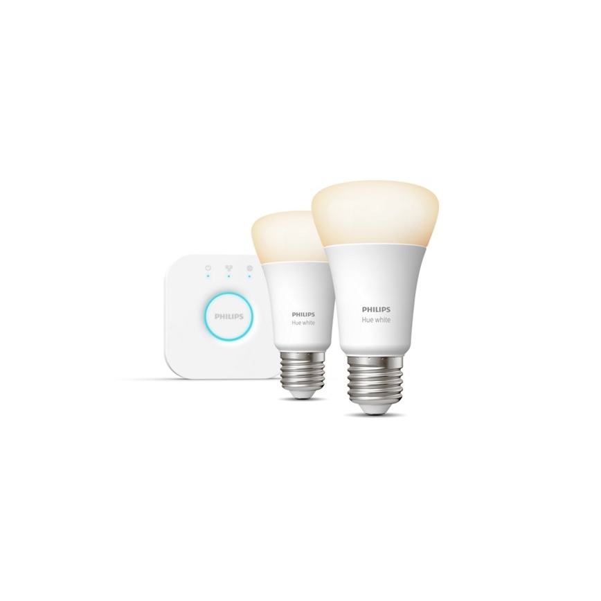 Základná sada Philips Hue STARTER KIT 2xE27/9W 2700K + zariadenie k prepojeniu