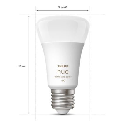 Základná sada Philips Hue WHITE AND COLOR AMBIANCE 3xE27/9W 2000-6500K + zariadenie k prepojeniu