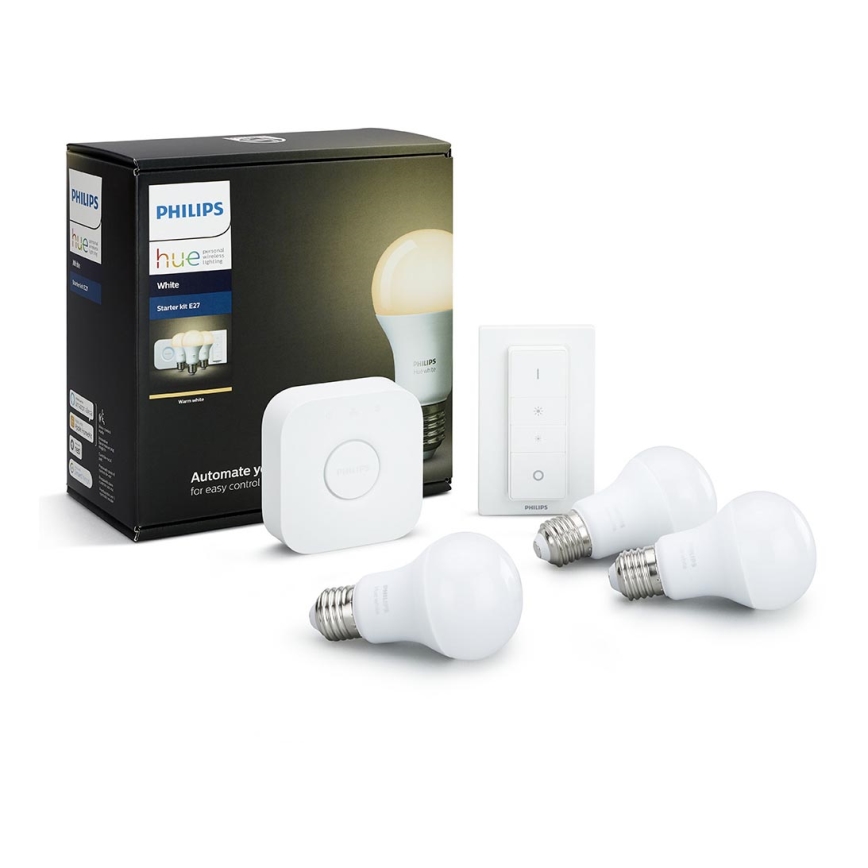 Základná sada Philips Hue WHITE 3xE27/9W/230V