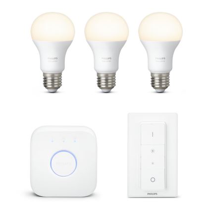 Základná sada Philips HUE WHITE 3xE27/9W/230V