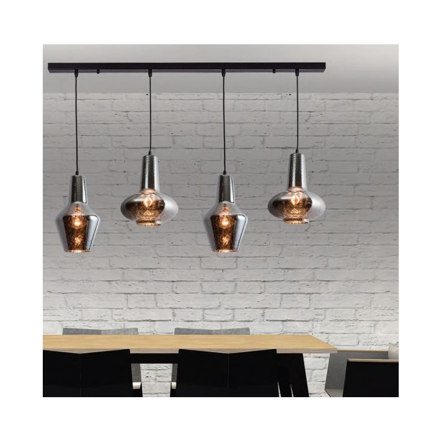 Zambelis 17151 - Luster na lanku 4xE27/40W/230V