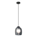 Zambelis 22051 - Luster na lanku 1xG9/5W/230V priemer 18 cm čierny
