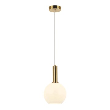 Zambelis 22071 - Luster na lanku 1xE27/40W/230V pr. 20 cm zlatá
