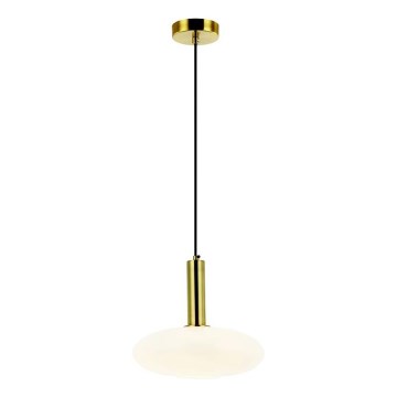 Zambelis 22072 - Luster na lanku 1xE27/40W/230V pr. 30 cm zlatá