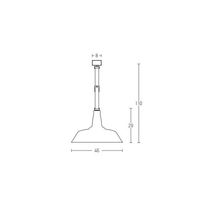 Zambelis 22225 - Luster na lanku 1xE27/40W/230V