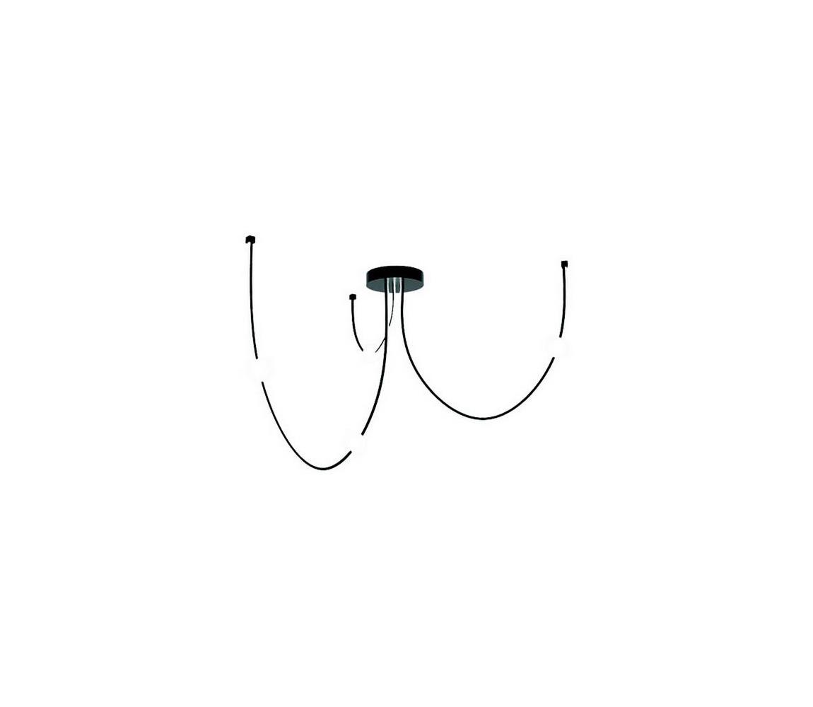 Zam Zam 22247 - LED Stmievateľný luster na lanku LED/42W/230V čierna 