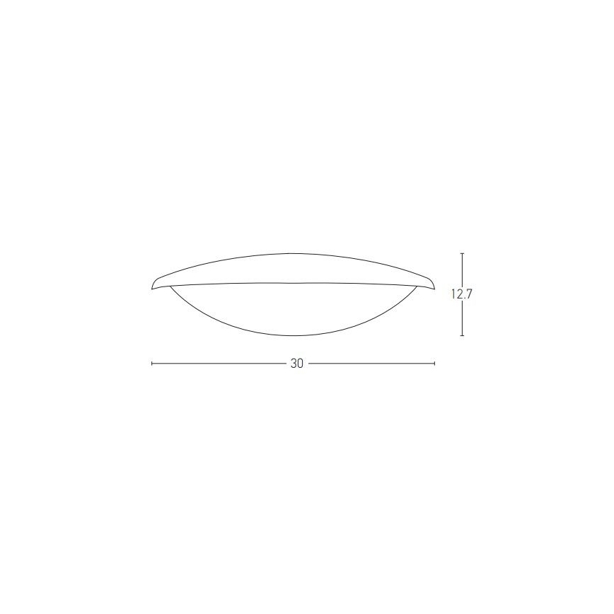 Zambelis E115 - LED Vonkajšie nástenné svietidlo LED/6W/230V IP54 antracit