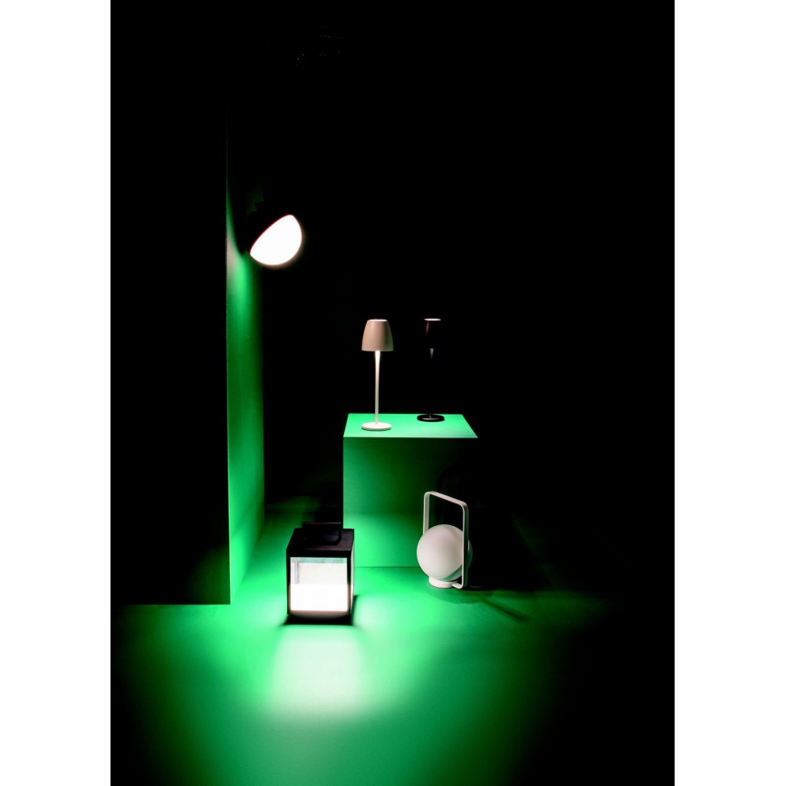 Zambelis E218 - LED Stmievateľná vonkajšia lampa LED/5W/5V IP54 čierna