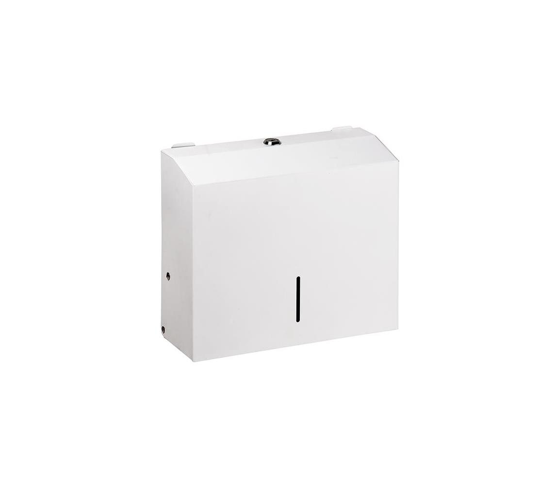 BEMETA Zásobník na uteráky 28x24,5 cm nerez/biela 113103034