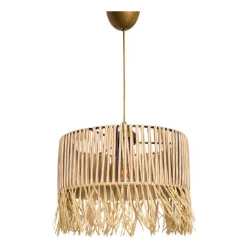 Závesná lampa RIMINI 1xE27/40W/230V béžová