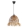 Závesná lampa RUYO 1xE27/40W/230V hnedá