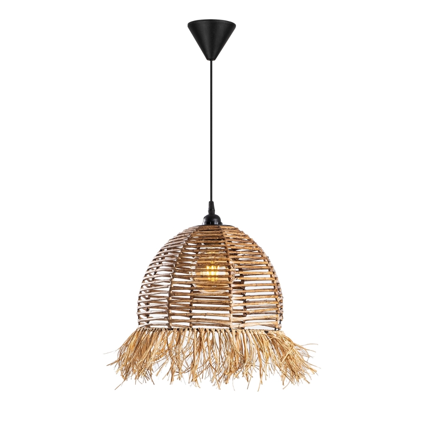 Závesná lampa RUYO 1xE27/40W/230V hnedá