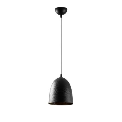 Závesná lampa TATTOO 1xE27/40W/230V Ø 20 cm čierna