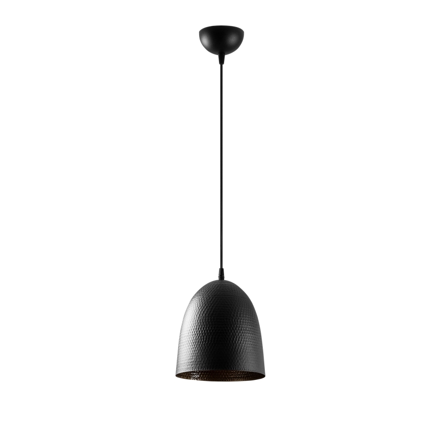 Závesná lampa TATTOO 1xE27/40W/230V Ø 20 cm čierna