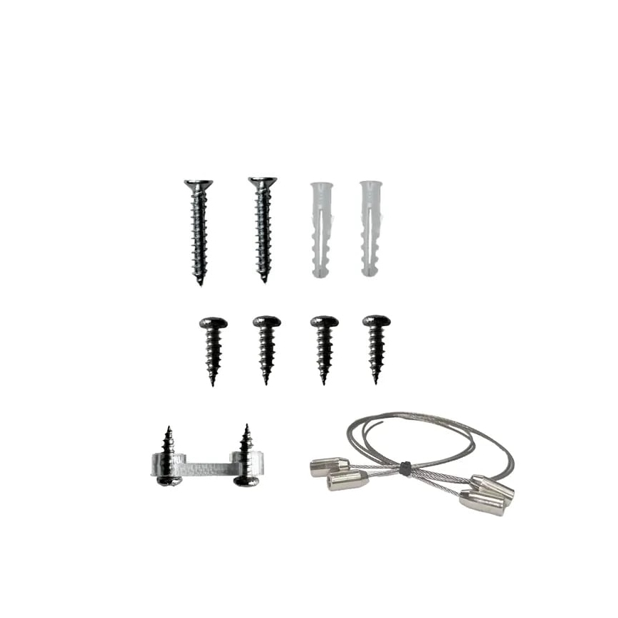 Závesné príslušenstvo pre núdzové svietidlá