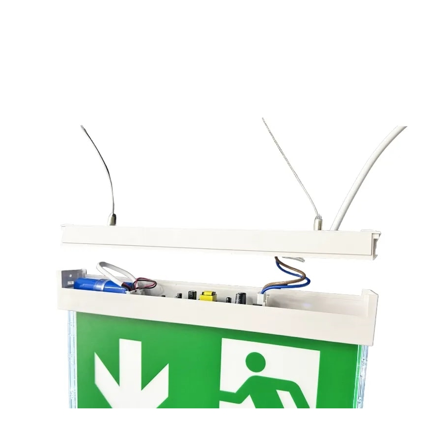 Závesné príslušenstvo pre núdzové svietidlá